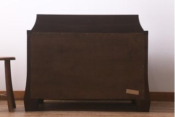 在庫未使用品　IDC大塚家具　ヘンレドン(HENREDON)　Barbara Barry　B8003-06　WN　ナイトテーブル(チェスト)(定価約75万円)(R-042974)
