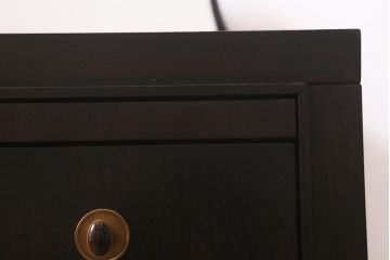 在庫未使用品　IDC大塚家具　ヘンレドン(HENREDON)　Barbara Barry　B8003-06　WN　ナイトテーブル(チェスト)(定価約75万円)(R-042975)