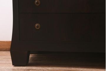 在庫未使用品　IDC大塚家具　ヘンレドン(HENREDON)　Barbara Barry　B8003-06　WN　ナイトテーブル(チェスト)(定価約75万円)(R-042975)