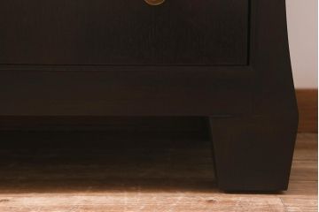 在庫未使用品　IDC大塚家具　ヘンレドン(HENREDON)　Barbara Barry　B8003-06　WN　ナイトテーブル(チェスト)(定価約75万円)(R-042975)