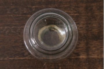 ビンテージ雑貨　シンプルなデザインの卓上オイルランプ(灯油ランプ)(R-042987)