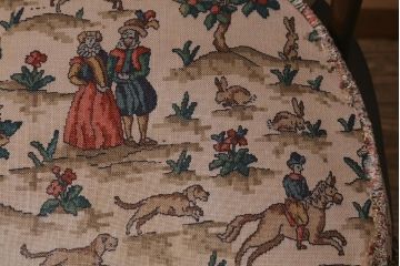ヴィンテージ家具　ERCOL(アーコール)　クッション付き　カントリースタイルにも合うクエーカーチェア(椅子、ビンテージ)(R-042990)