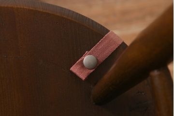 ヴィンテージ家具　ERCOL(アーコール)　クッション付き　カントリースタイルにも合うクエーカーチェア(椅子、ビンテージ)(R-042990)