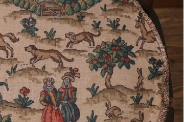 ヴィンテージ家具　ERCOL(アーコール)　クッション付き　カントリースタイルにも合うクエーカーチェア(椅子、ビンテージ)(R-042992)
