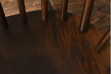 ビンテージ家具　木のぬくもり溢れるブナ材製のロッキングチェア(アームチェア)(R-042994)