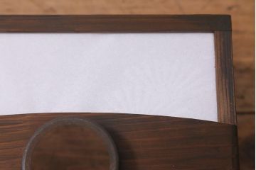 アンティーク照明　和製アンティーク　障子張り替え　和の風情漂う上品な天井照明(ペンダントライト、吊り下げ照明)(R-043001)