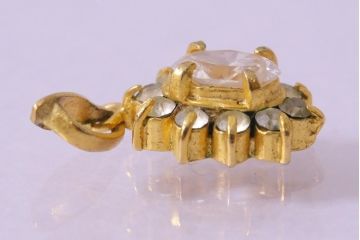 ヴィンテージアクセサリー エレガントなペンダントトップ(ビンテージ)(R-043011)