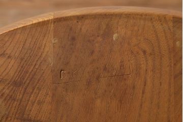 ヴィンテージ家具　イギリスビンテージ　ERCOL(アーコール)　ゴールドスミス　ナチュラルな木色のチェア (ダイニングチェア、椅子)(R-043028)