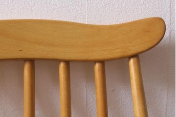 ヴィンテージ家具　イギリスビンテージ　ERCOL(アーコール)　ゴールドスミス　ナチュラルな木色のチェア (ダイニングチェア、椅子)(R-043029)