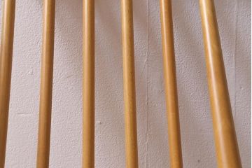 ヴィンテージ家具　イギリスビンテージ　ERCOL(アーコール)　ゴールドスミス　ナチュラルな木色のチェア (ダイニングチェア、椅子)(R-043029)