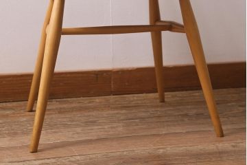 ヴィンテージ家具　イギリスビンテージ　ERCOL(アーコール)　ゴールドスミス　ナチュラルな木色のチェア (ダイニングチェア、椅子)(R-043029)