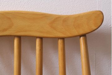ヴィンテージ家具　イギリスビンテージ　ERCOL(アーコール)　ゴールドスミス　ナチュラルな木色のチェア (ダイニングチェア、椅子)(R-043030)