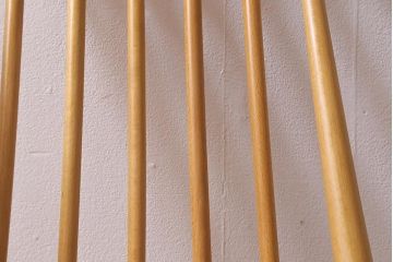 ヴィンテージ家具　イギリスビンテージ　ERCOL(アーコール)　ゴールドスミス　ナチュラルな木色のチェア (ダイニングチェア、椅子)(R-043031)