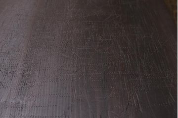 アンティーク家具　朴の木一枚板　大正昭和初期の味わい深い裁ち板(ローテーブル、作業台、飾り台、陳列台)(R-043035)
