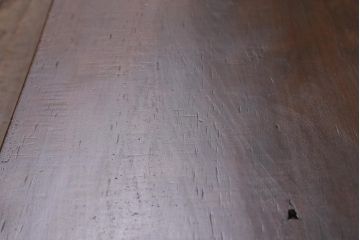 アンティーク家具　大正昭和初期　栃の木一枚板　大振りなサイズの裁ち板(ローテーブル、作業台、飾り台、陳列台)(R-043036)