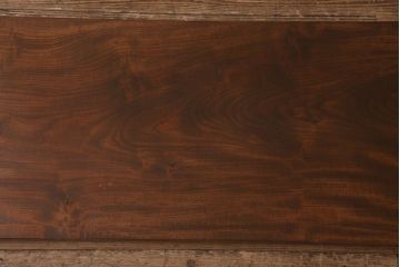 アンティーク家具　大正昭和初期　楓(カエデ)一枚板　大振りなサイズの裁ち板(ローテーブル、作業台、飾り台、陳列台)(R-043037)