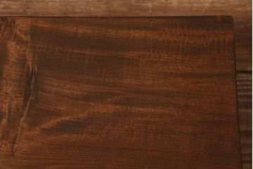 アンティーク家具　大正昭和初期　楓(カエデ)一枚板　大振りなサイズの裁ち板(ローテーブル、作業台、飾り台、陳列台)(R-043037)