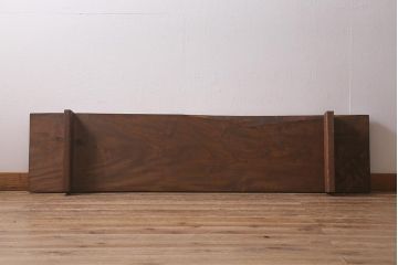 アンティーク家具　大正昭和初期　楓(カエデ)一枚板　大振りなサイズの裁ち板(ローテーブル、作業台、飾り台、陳列台)(R-043037)
