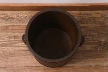 和製アンティーク　取っ手付きの形が魅力的な一斗升(マス)(R-043039)