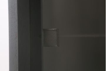 ビンテージ家具　神戸洋家具　永田良介商店　ペイント　シックな佇まいのサイドボード(キャビネット、収納棚、飾り棚、ヴィンテージ)(R-043049)