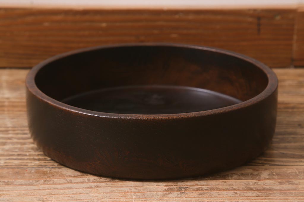 昭和レトロアンティーク　欅　ケヤキ入れ物　お盆 公式】アンティーク家具ラフジュ工房商品詳細ページアンティーク