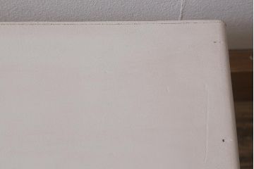 アンティーク家具　ペイント　ツートンカラーがおしゃれな小引き出し(卓上収納、小物収納)(R-043062)