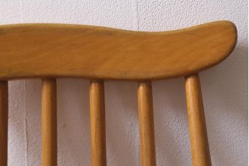 ヴィンテージ家具　イギリスビンテージ　ERCOL(アーコール)　ゴールドスミス　ナチュラルな木色が魅力のチェア (ダイニングチェア、椅子)(R-043077)