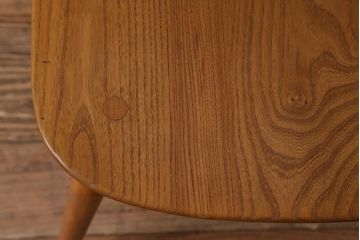 ヴィンテージ家具　イギリスビンテージ　ERCOL(アーコール)　ゴールドスミス　ナチュラルな木色が魅力のチェア (ダイニングチェア、椅子)(R-043077)