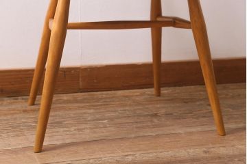 ヴィンテージ家具　イギリスビンテージ　ERCOL(アーコール)　ゴールドスミス　ナチュラルな木色が魅力のチェア (ダイニングチェア、椅子)(R-043077)