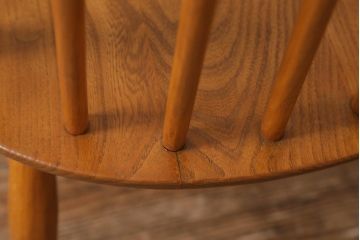 ヴィンテージ家具　イギリスビンテージ　ERCOL(アーコール)　ゴールドスミス　ナチュラルな木色が魅力のチェア (ダイニングチェア、椅子)(R-043077)