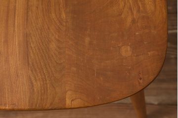 イギリスビンテージ　ERCOL(アーコール)　ゴールドスミス　ナチュラルスタイルにぴったりのチェア(椅子)(R-043078)