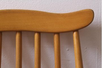 イギリスビンテージ　ERCOL(アーコール)　ゴールドスミス　ナチュラルスタイルにぴったりのチェア(椅子)(R-043080)