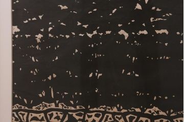 地井紅雲　「真の塔 その二」　木版画　6/10(R-043094)