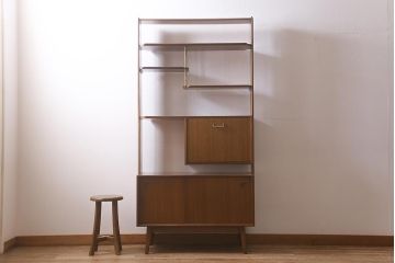 ヴィンテージ家具　北欧家具　G-PLAN(ジープラン)　ルームディバイダー(収納棚、飾り棚、陳列棚、ビンテージ)(R-043120)
