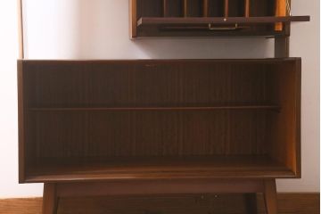 ヴィンテージ家具　北欧家具　G-PLAN(ジープラン)　ルームディバイダー(収納棚、飾り棚、陳列棚、ビンテージ)(R-043120)