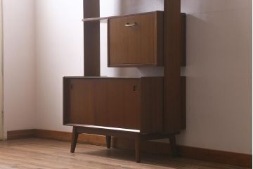 ヴィンテージ家具　北欧家具　G-PLAN(ジープラン)　ルームディバイダー(収納棚、飾り棚、陳列棚、ビンテージ)(R-043120)