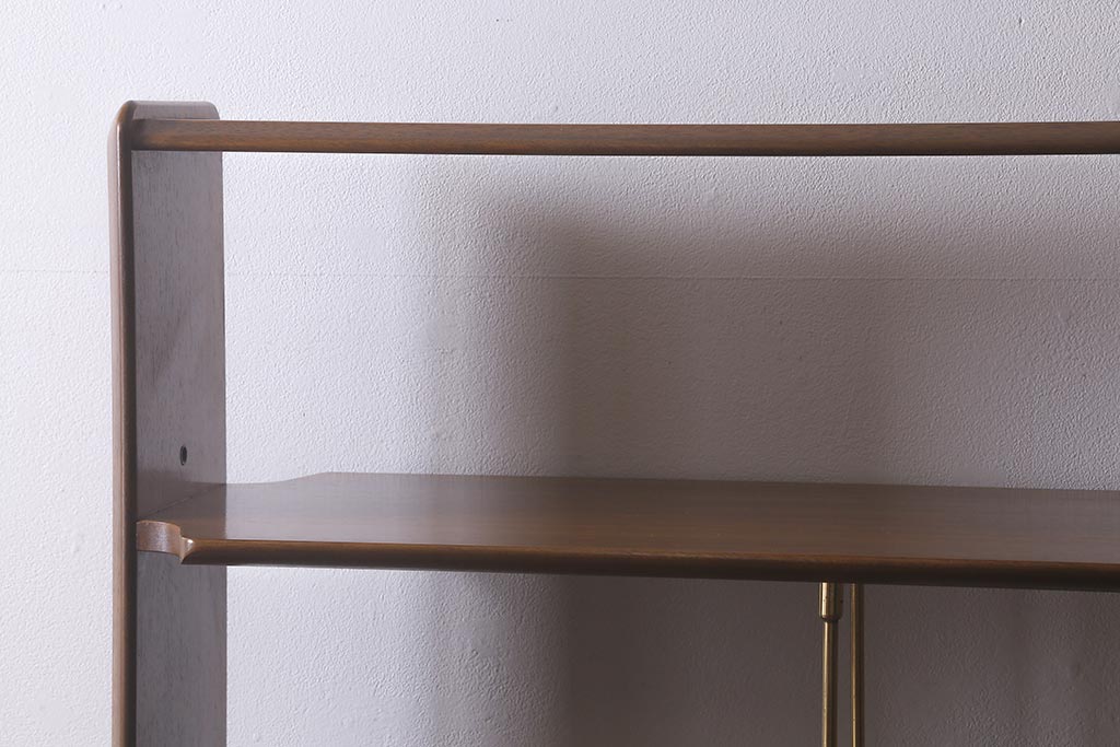 ヴィンテージ家具　北欧家具　G-PLAN(ジープラン)　ルームディバイダー(収納棚、飾り棚、陳列棚、ビンテージ)(R-043120)