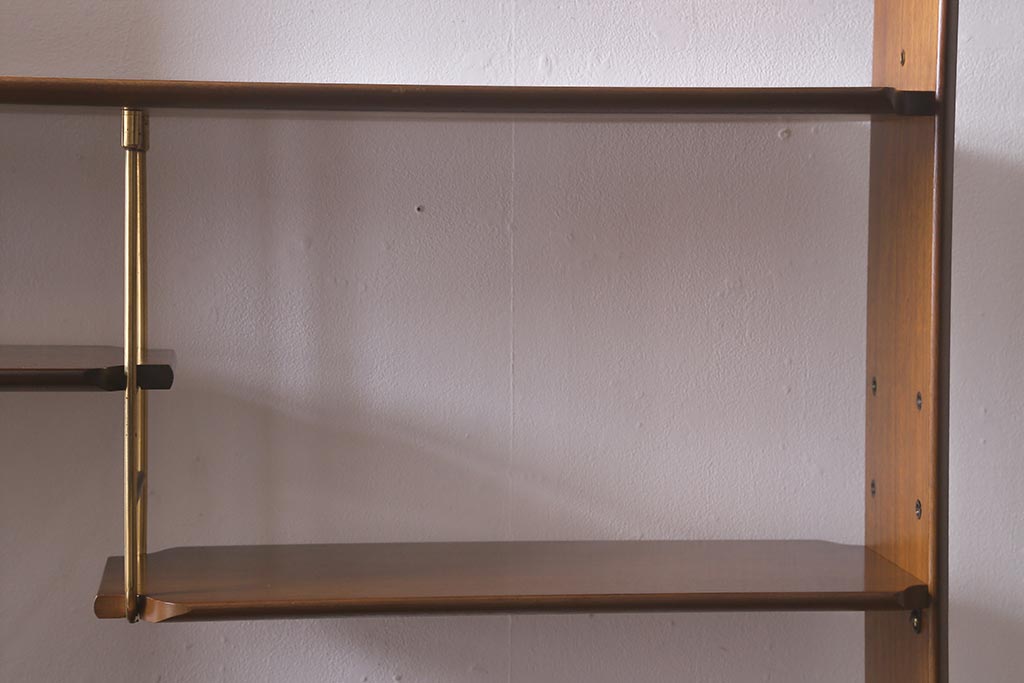 ヴィンテージ家具　北欧家具　G-PLAN(ジープラン)　ルームディバイダー(収納棚、飾り棚、陳列棚、ビンテージ)(R-043120)