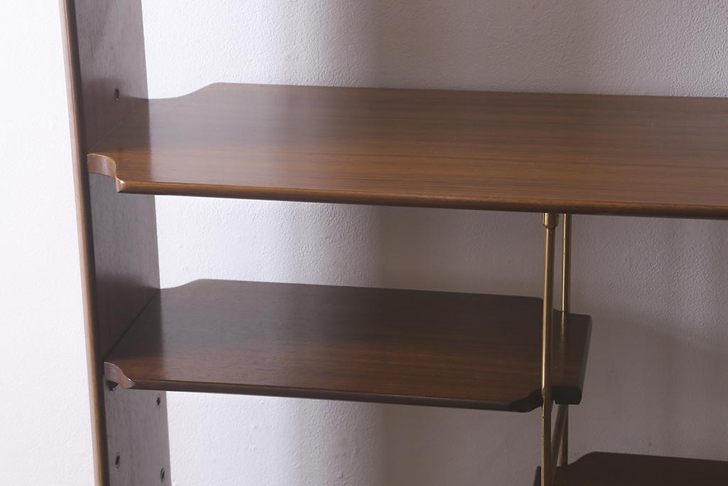 ヴィンテージ家具　北欧家具　G-PLAN(ジープラン)　ルームディバイダー(収納棚、飾り棚、陳列棚、ビンテージ)(R-043120)