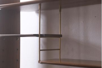 ヴィンテージ家具　北欧家具　G-PLAN(ジープラン)　ルームディバイダー(収納棚、飾り棚、陳列棚、ビンテージ)(R-043120)