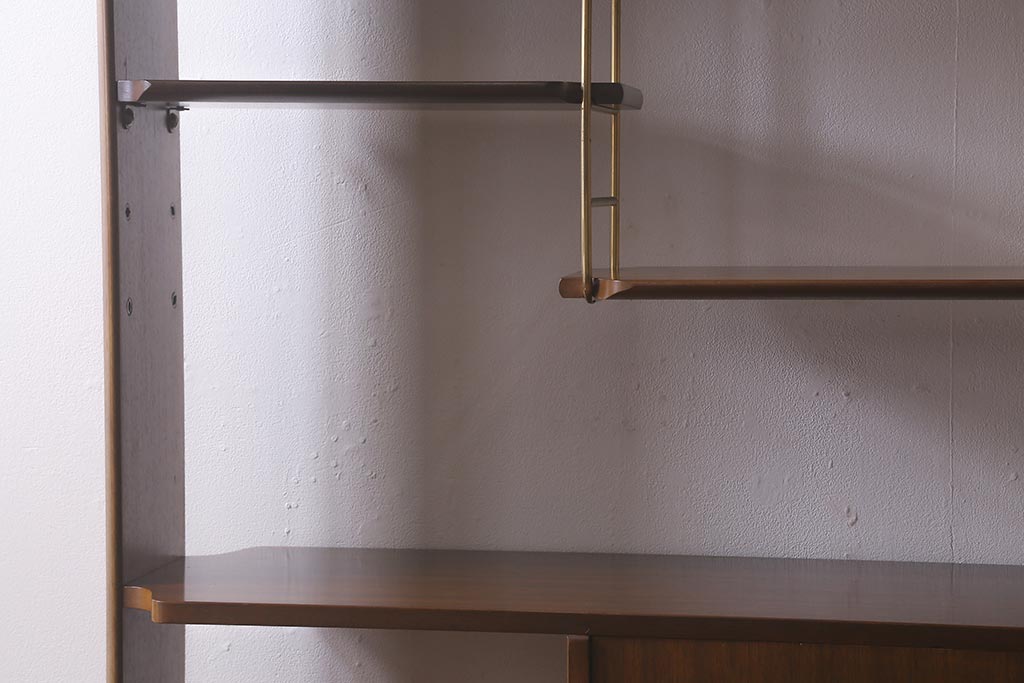 ヴィンテージ家具　北欧家具　G-PLAN(ジープラン)　ルームディバイダー(収納棚、飾り棚、陳列棚、ビンテージ)(R-043120)