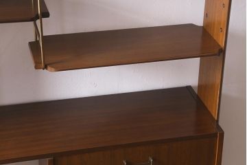 ヴィンテージ家具　北欧家具　G-PLAN(ジープラン)　ルームディバイダー(収納棚、飾り棚、陳列棚、ビンテージ)(R-043120)