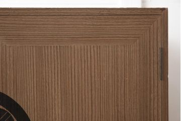 和製アンティーク　昭和中期　総桐材　和モダンな佇まいが魅力の布団箪笥(収納箪笥、和箪笥、ワードローブ、桐箪笥、桐たんす)(R-043133)