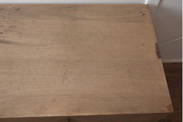 和製アンティーク　昭和中期　総桐材　和モダンな佇まいが魅力の布団箪笥(収納箪笥、和箪笥、ワードローブ、桐箪笥、桐たんす)(R-043133)