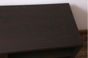 ラフジュ工房オリジナル　古金具リメイク　テレビ台(ローボード、テレビボード、収納棚)(R-043141)