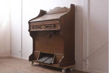 和製アンティーク　大正初期　YAMAHA(ヤマハ、山葉)　クラシカルな雰囲気が魅力的なオルガン(R-043145)