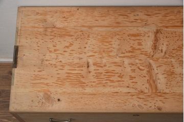 レトロ家具　昭和レトロ　昭和中期　前面桐材　シンプルさが魅力の箪笥(収納箪笥、衣装箪笥、桐箪笥、桐たんす)(R-043169)