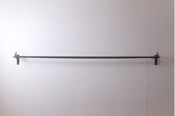 激レア!　アンティーク雑貨　大正昭和初期　大正ロマン　ユニークな鶏モチーフのカーテンレール(R-043215)