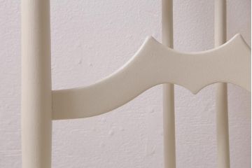 ヴィンテージ家具　イギリスビンテージ　ERCOL(アーコール)　ペイント　希少!洗練された佇まいのラダーバックチェア(ダイニングチェア、椅子)(R-043218)