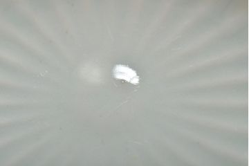 アンティーク雑貨　幕末〜明治期　伊万里焼　白磁　菊皿5枚セット(和食器)(R-043234)